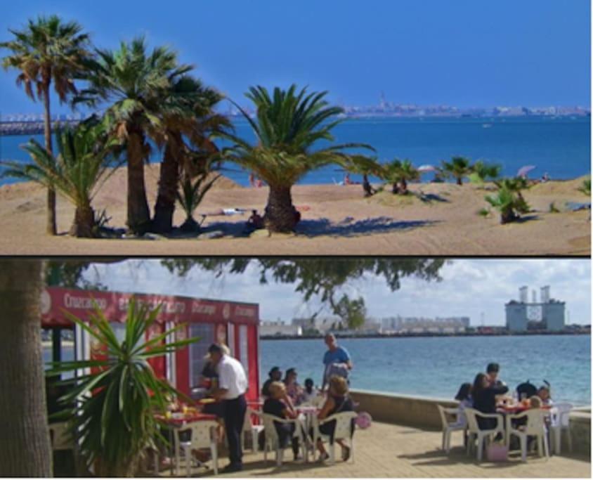 P Casa Con Azotea Privada Y Centrica. Wifi+Netflix Villa El Puerto de Santa María Buitenkant foto